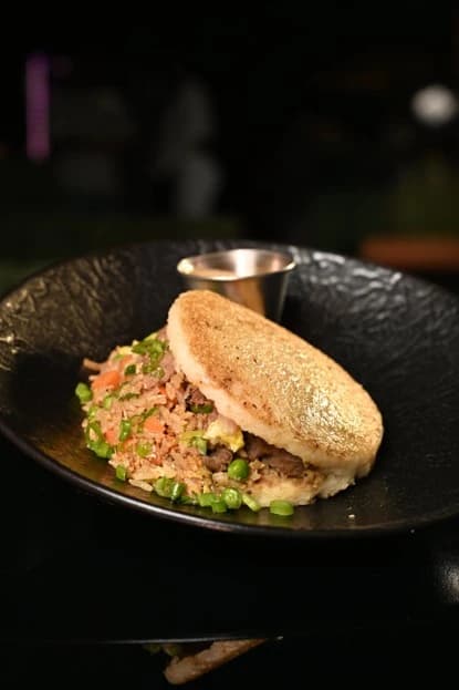 Hibachi Arepa